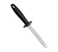 Aiguiseur de Couteaux Double Face, Pierre à Aiguiser de Cuisine Portable, Tige D'affûtage Durable avec Poignée Antidérapante, Aiguiseur D'outils de Coupe Léger, Facile à Ranger