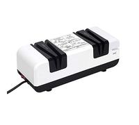 Aiguiseur de Couteaux Electrique, Chef Choice, Eguiseur de Couteau Professionnel, Revêtement Diamant, Base Antidérapante, 3 en 1 Aiguiseur pour Couteaux de Cuisine, Ciseaux, Tournevis (Blanc)