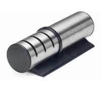 Herzberg Aiguiseur de couteaux manuel HG8102 – cylindre en acier inoxydable