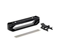 Aiguiseur de couteaux manuel - Outil d'affûtage avec guide d'angle 19 x 7,5 cm Aiguiseur de couteaux portable, appareil compact pour aiguisage, pour appartement, atelier