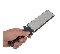 Aiguiseur De Couteaux, Pierre à Aiguiser Diamant, Aiguisoir à Couteaux Manuel Double Face, Aiguisoir Diamant épais/Extra Fin 400/1000 Grit Pour La Cuisine