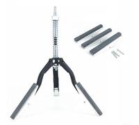 Aiguiseur de cylindre de moteur de voiture de 10,2 cm avec arbre flexible et tension de ressort contrôlée, comprend 3 pierres de rechange pour alésage de 51 mm à 177 mm dans les voitures et les