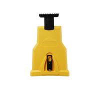 Aiguiseur de dents de tronçonneuse portable pour affûtage des tronçonneuses, montage de barre, meulage rapide, affûtage des outils de travail du bois (jaune)