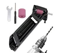 Aiguiseur de forage - Affûteur pour foret, accessoire de meulage portable - pour atelier, cuisine, jardin, bureau, travail du bois, industrie de la construction, garage