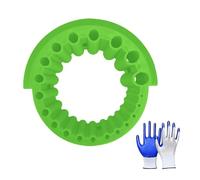 Aiguiseur de foret à 20 trous efficace avec gants pour meuleuse coudée pour professionnels et bricoleurs Accessoire de travail du métal