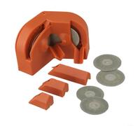 Aiguiseur de foret, affûteur électrique double face pour embouts de 2 à 16 mm, trancheuse de cuisine, ciseaux, roue haute dureté (A)