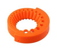 Aiguiseur de foret, compatible avec les forets de 2 à 13 mm et meuleuse d'angle de 125 mm, outil orange durable pour projets de bricolage