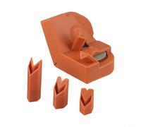 Aiguiseur de Foret Électrique avec 3 Supports pour Embouts de 2-16 mm, Outil de Polissage Double Face Compatible avec Perceuses et Affûtage Multifonction pour Trancheuses de Cuisine et Outils de Coupe