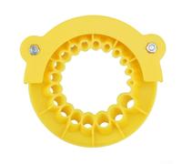 Aiguiseur de foret multifonction de 3 à 12 mm pour aiguiser les embouts - Support de meuleuse d'angle en plastique avec boucle fixe, pour le travail du bois et des métaux (Royaume-Uni)