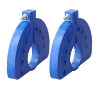 Aiguiseur de foret portable pour meuleuse d'angle, accessoire de meulage multi-spécifications compatible avec les forets en acier rapide et cobalt, 2 (bleu)