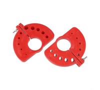 Aiguiseur de foret pour meuleuse d'angle, accessoire de meulage portable multi-spécifications, compatible avec les forets en acier rapide et cobalt, 2 (rouge)