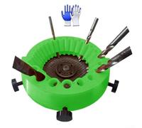 Aiguiseur de foret pour perceuse électrique, restaure efficacement les embouts émoussés, compatible avec 2 tailles de 13 mm (B)