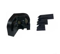 Aiguiseur de forets, meuleuse électrique avec 3 supports de meulage pour embouts de 2 à 16 mm, roue de polissage double face pour fraises plates, ciseaux et trancheuses de cuisine, A