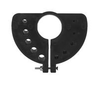 Aiguiseur de forets multi-spécifications, plastique ne nécessitant pas de compétences particulières pour répondre à divers besoins 11,5 x 12,5 cm, couleur en option rouge (noir)