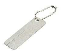 Aiguiseur de hameçons - Outil pour aiguiser les hameçons de pêche | Outil porte-clés pierre à aiguiser petite pierre à aiguiser avec crochet portable, petit aiguiseur d'outils de jardin, Her