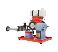 Aiguiseur de lame de scie électrique, en acier, 250 W, 2800 tr/min, avec réservoir d'eau de 1 l, angle réglable, avec disque abrasif, affûteuse de lame de scie circulaire