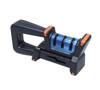 Aiguiseur d'emporte-pièces - 20 x 11 x 5 cm multifonction en acier inoxydable, pierre à aiguiser pour cuisine - Pour chefs, femmes au foyer professionnelles, épouse, maison, maison de location