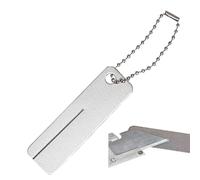 Aiguiseur D'hameçon De Pêche - Mini Lime À Hameçon, Outil D'affûtage Portable, Coupe-métal Durable, Design Compact, Bord Précis | Affûtage Des Hameçons Pour La Pêche, Les Pêcheurs, Les Hameçons D'eau