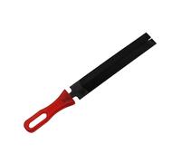 Aiguiseur durable en acier au carbone avec poignée en plastique - Pierre d'affûtage en acier au carbone pour outils - Effet de coupe lisse et délicat