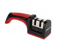Arcos Aiguiseur professionnel pour couteaux – Poignée ergonomique – Céramique & carbone – Rouge/Noir