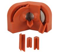 Aiguiseur polyvalent pour forets, aiguiseur portable pour forets torsadés avec un ensemble de 4 pièces pour atelier domestique, outil compact en plastique pour affûter les forets