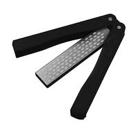 Aiguiseurs de couteau, 400/600 Grit pliant poche diamant pierre à aiguiser, poche à double face pierre à aiguiser pour Camping en plein air cuisine jardin