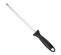 Aiguiseurs de Couteaux en Acier Diamant, Premium Fusil à Aiguiser 32CM, 7.5-Pouces Acier d'affûtage Professionnel pour Ciseaux de Couteaux de Cuisine Chef, Manche Polypropylène Couleur Noir