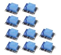 Aihasd 10PCS 1 Canal 5V Module de Relais Panneau Bouclier KY-019 LED Indicateur pour Arduino pour Raspberry Pi PIC AVR DSP Arm