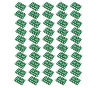 Aihasd 10PCS SMD Adapterplatine SOT23 / SOP10 (0.95mm) / MSOP10 (0.5mm) on FR4 DIP10