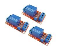 Aihasd 3 pièces 1 canal 5V Module de relais avec optocoupleur Déclenchement de niveau haut/bas Module relais Module de commutation de relais Carte d'extension pour Arduino