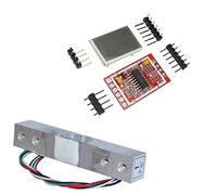 Aihasd 3KG Cellule de Charge numérique Capteur de Poids Portable Échelle électronique de Cuisine + HX711 AD Module Capteurs de pesée Bouclier en métal pour Arduino