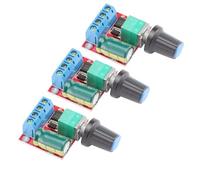Aihasd 3pcs Mini régulateur de tension PWM réglable panneau de commande gradation LED régulateur constant