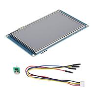 Aihasd 5,0" TFT 800×480 Nextion HMI USART UART Module Tactile LCD Panneau d'affichage Panneau d'écran Tactile résistif pour Arduino TFT pour Raspberry pi