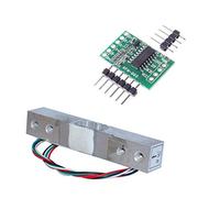 Aihasd Cellule de Charge numérique Capteur de Poids 3KG Portable Échelle électronique de Cuisine+Capteurs de pesée HX711 Module Ad pour Arduino