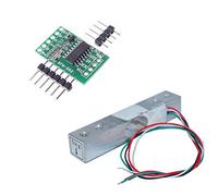 Aihasd Cellule de Charge numérique Capteur de Poids 5KG+ HX711 Module Ad | Portable Échelle électroniqu Capteurs de pesée e de cuisine Cellule de charge numérique Pour Arduino