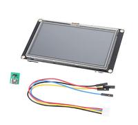 Aihasd English Nextion Enhanced 7,0'' HMI USART UART série TFT Panneau d'écran du Module d'affichage Tactile Resistive Touch Screen(NX3224K070)
