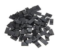 Aihasd Lot de 100 connecteurs femelles 3P - 2,54 mm - 3 broches