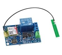 Aihasd Module relais 1 canal SMS GSM Télécommande Commutateur SIM800C STM32F103CBT6 pour Pompe à oxygène de serre