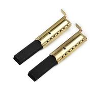 AIHDBCL 2 pièces/Ensemble balais de Charbon avec Inserts, compatibles for Beko, Moteur de Machine à Laver WMB61021W WM5100W WKD75125 pièces d'accessoires de balais de Charbon