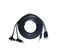 AIHDBCL Câble de Remplacement 3 en 1 HDMI 5 m, Compatible avec Les Jeux de réalité virtuelle HTC Vive et Les Accessoires TV