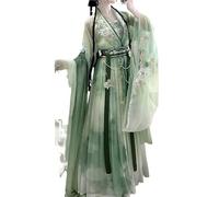 AIHERQG Robe Hanfu chinoise for femme, tenue de carnaval, de fée, de cosplay, de fête d'anniversaire, brodée, for photographie(L)