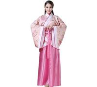 AIHERQG Robe Hanfu traditionnelle chinoise for femme, tenue de soirée, déguisement, cosplay(L)