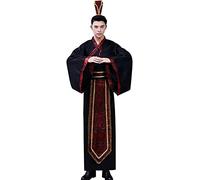 AIHERQG Vêtements traditionnels chinois anciens - Hommes classiques célibataires Hanfu adulte style chinois Tang costume performances robe de remise de diplôme(Style 03,XL)