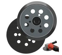 Aihoom 125mm Plateau de Ponçage Tampon de Remplacement, Compatible avec Makita, 8 Trous, pour Ponceuse Excentrique, Sanding Pad, Accessoire de Rechange pour Ponçage, Support de Disques