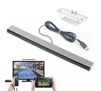 Aihoom Capteur de Mouvement Infrarouge Filaire avec Capteur Compatible avec la Wii/Wii U La Barre de détecteur Filaire Comprend Un Support Qui Permet de Monter Facilement Le Récepteur Au-Dessus