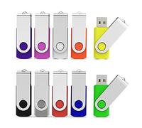 Aiibe Clé USB 8 Go Multicolore