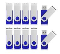 Aiibe Lot de 50 clés USB 2.0 de 4 Go - Bleu