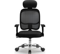 Aiibot Chaise de bureau Ergonomique，360°Chaise pivotante Réglable en hauteur， Chaise de bureau chargeable 150 KG ,Chaise de maquillage pour bureau, chambre à coucher