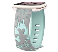 AiiBowy 20mm Bracelet Compatible avec Amazfit T-Rex 3 Pro 44mm/Active 2 Square/Active 2/Active/GTR Mini/GTS 4 Mini/GTS 4/Bip 3 Pro/Bip 3, Sangles Sport Silicone pour Amazfit GTS 3 Gris+Bleu