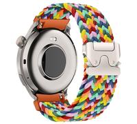 AiiBowy 22mm Bracelets Tressé Compatible avec Amazfit T-Rex 3 Pro 48mm/Amazfit Balance 2/Bip 6/Balance/Bip 5/Cheetah Pro/GTR 4, Bracelet Élastique en Tissu Nylon Sport Extensible W-Cow-boy